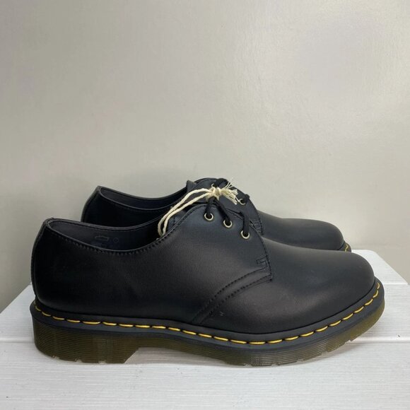 NEW DR. MARTENS Men’s Black Vegan Oxford Shoes